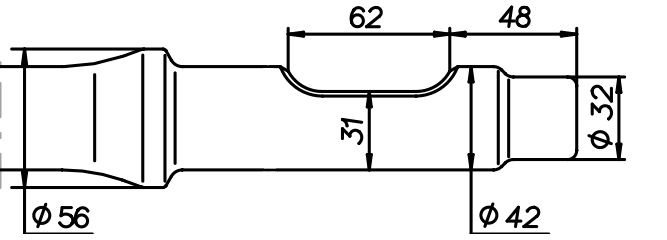 Spitzmeissel 470 mm für Krupp HM 45