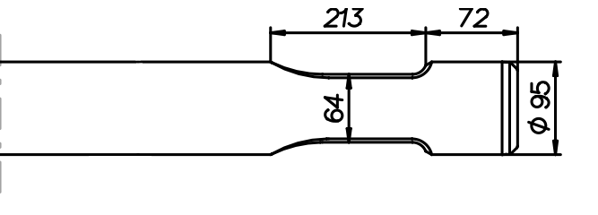 Spitzmeissel 840 mm für Montabert BRH 250 / 270