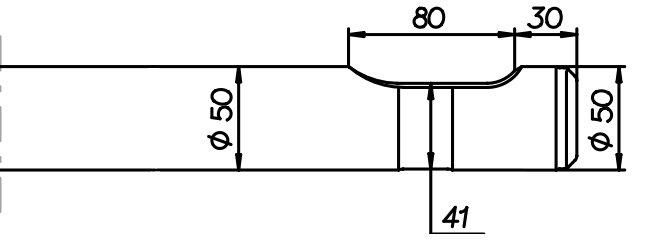 Stampfwerkzeug 400 mm für Montabert BRP 45 / 50 / M 50