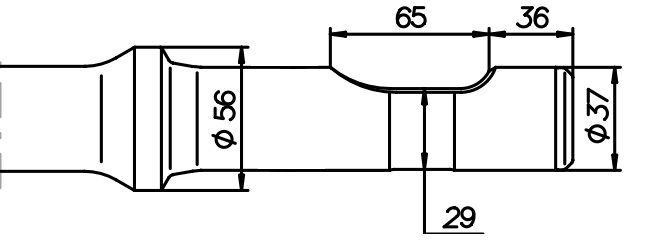 Breitmeissel (quer) 410 mm für Montabert SC 6