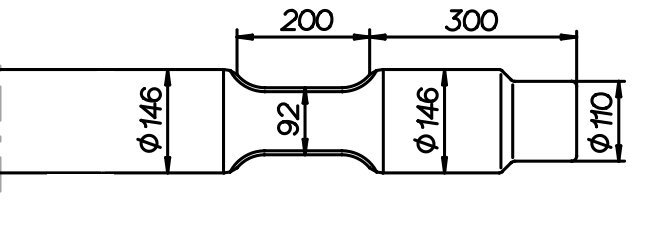Spitzmeissel 1300 mm für NPK E-218