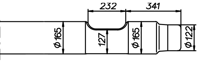 Stampfmeissel 1450 mm für NPK GH 18