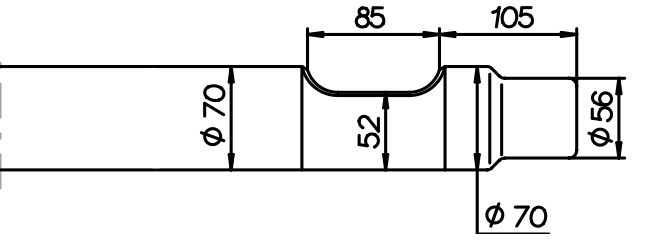Breitmeissel (quer) 690 mm für D&A 30 V / 40 V / 50 V / S 300 / S 500
