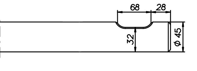 Stampfwerkzeug 450 mm für Wimmer W 115