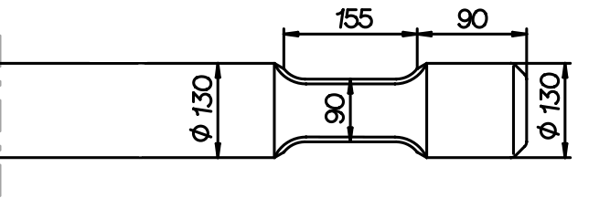 Spitzmeissel 1110 mm für MSB MS 600 / 600 H