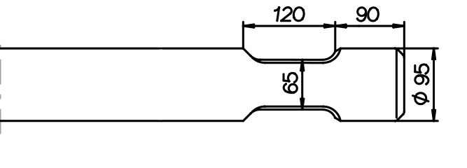 Breitmeissel (quer) 800 mm für JCB HM 495 Q / HM 496 Q