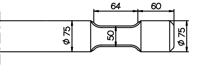 Flachmeissel (quer) 720 mm für Furukawa HB 5 G / Kent KHB 50 / KHB 5 GII