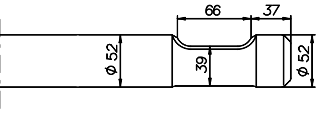 Stampfwerkzeug 500 mm für Furukawa F 3 / FX 35 / Kent KF 3