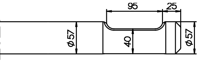 Asphaltspaten (parallel) 560 mm für Komatsu JKHB 101