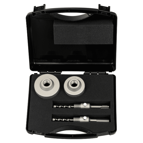 SDS-plus Bohrkronen-Set 68 u. 82 mm