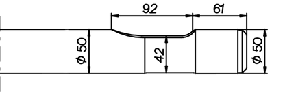 Breitmeissel (quer) 480 mm für Montabert BRP 70 / 60 / M 60 / M 70