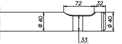 Spitzmeissel 560 mm für Montabert BRP 30 / M 30