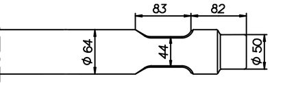 Asphaltspaten (parallel) 670 mm für Drago DRH 150