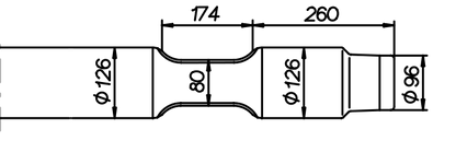 Spitzmeissel 1100 mm für NPK E-12-X / E-212