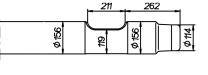 Stampfmeissel 1300 mm für NPK E-220