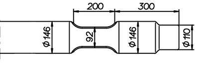 Spitzmeissel 1300 mm für NPK E-218