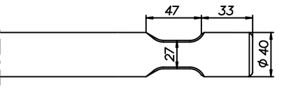 Asphaltspaten (parallel) 380 mm für Kubota KXB 300 N / KXB 350 N