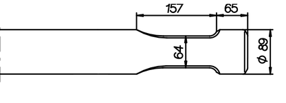 Asphaltspaten (parallel) 790 mm für Euroram / Globram RM 85 / RM 90