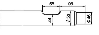 Stampfwerkzeug 560 mm für Everdigm EHB 04